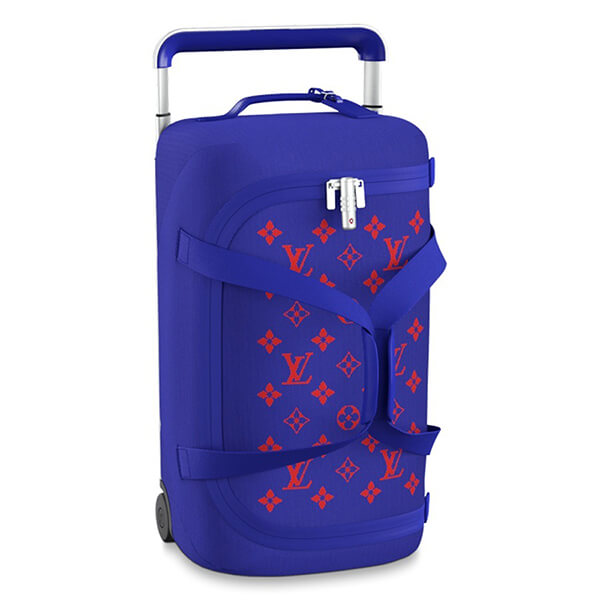 ルイヴィトン ホライゾンソフト 2R55 スーツケース偽物 青 M20246